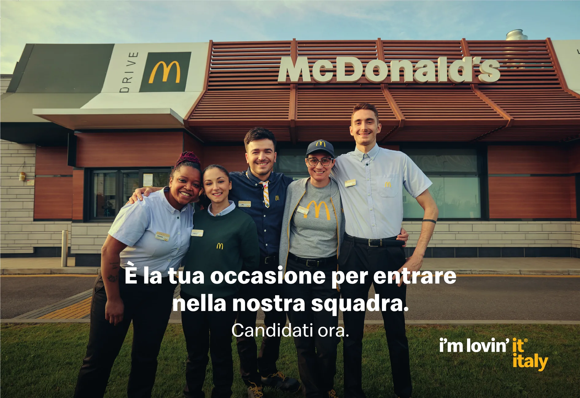 È la tua occasione per entrare nella nostra squadra